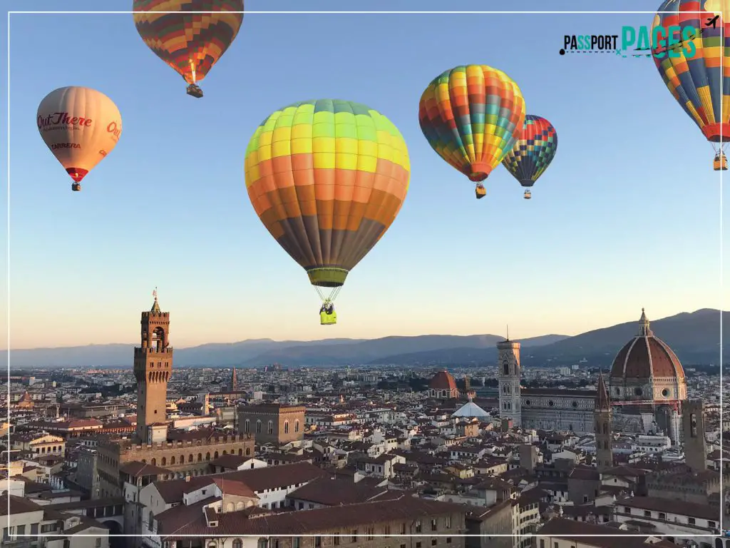 Hot Air Balloon Adventurous Things to Do in Florence Italy