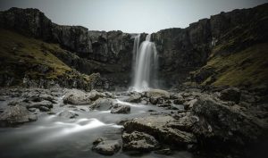 Gufufoss-Waterfall
