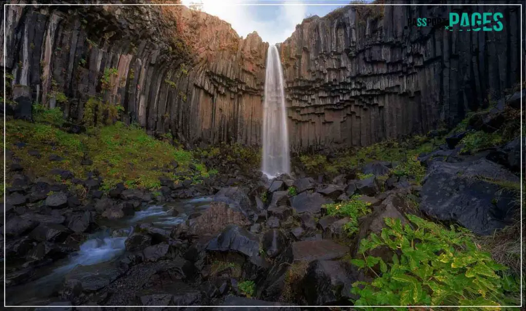 Svartifoss-waterfall-Iceland-Attraction-Map